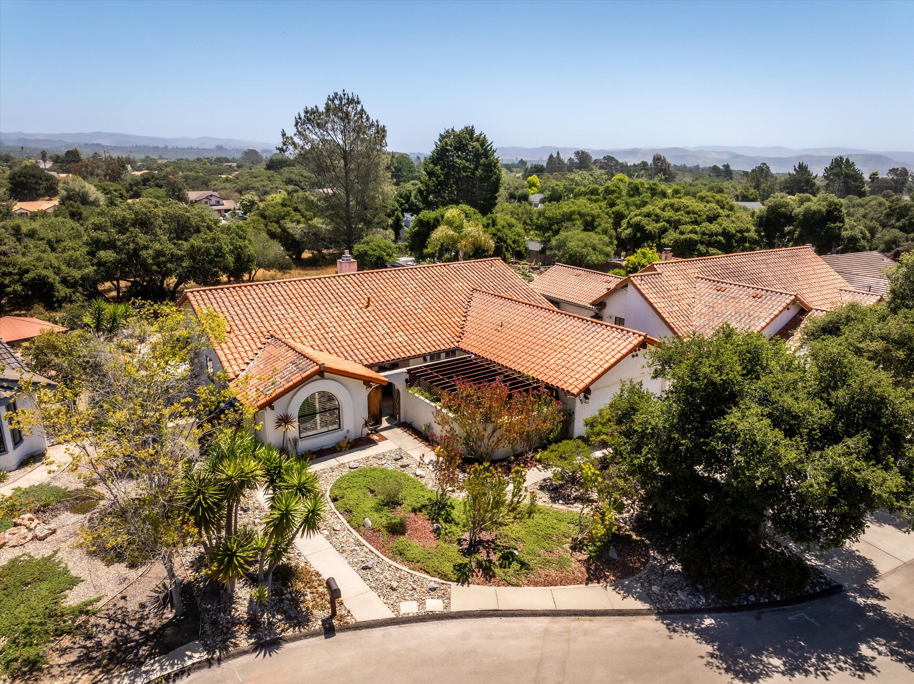 3194 Manley Drive Lompoc, CA 93436 - Photo 42 of 43 an aerial view of a house with a garden