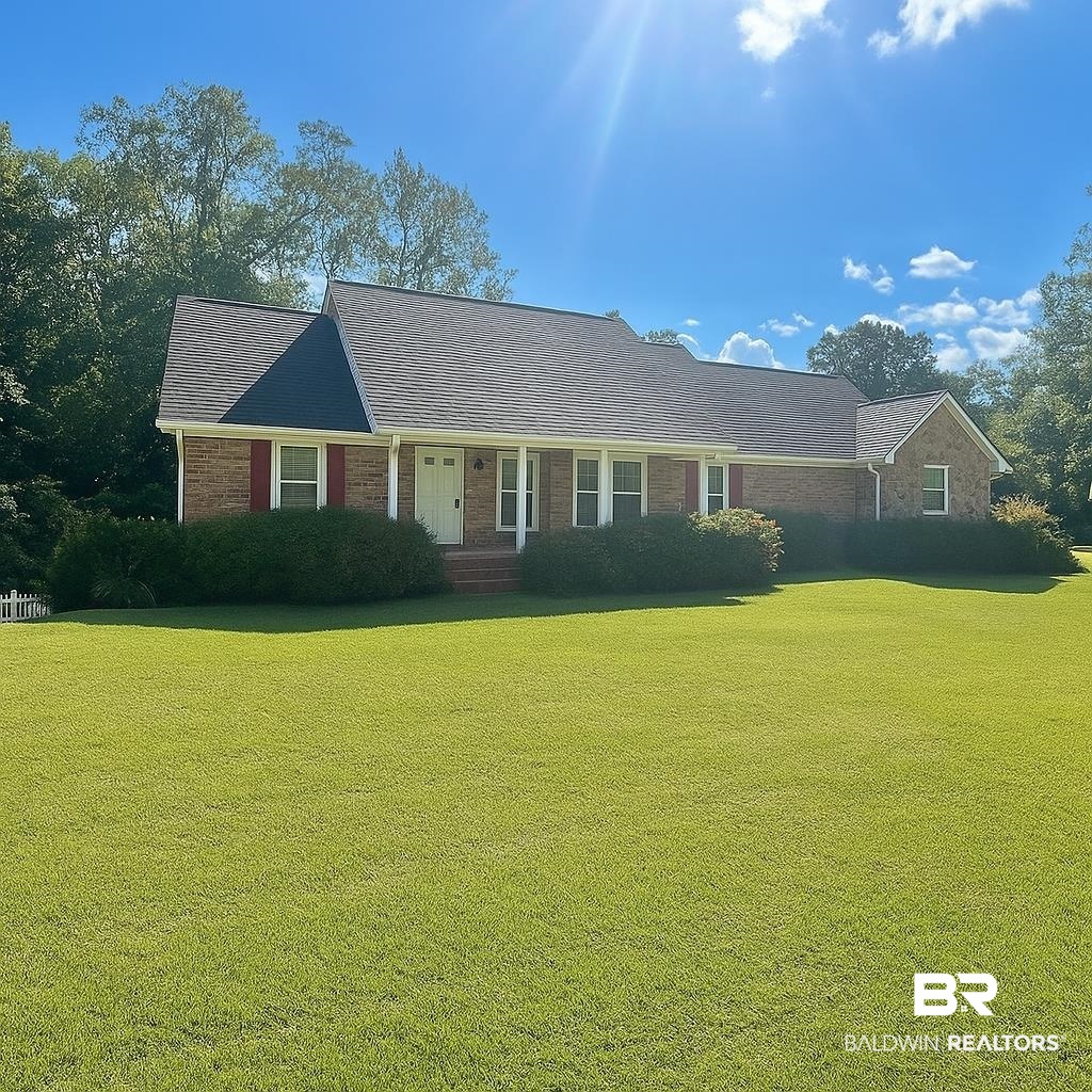 2691 Appleton Road Brewton, AL 36426 - Photo 2 of 60 Cape cod house with a porch, a front yard, and brick siding