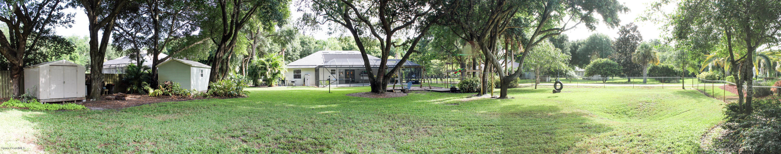 225 City Point Road Cocoa, FL 32926 - Photo 36 of 43 Backyard Pan Full