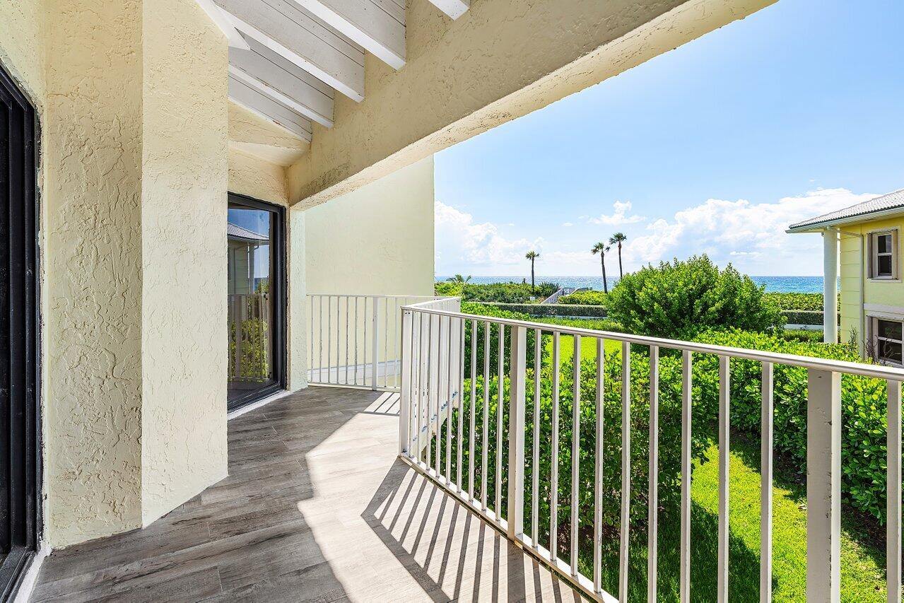 5109 North Ocean Boulevard, Unit E Ocean Ridge, FL 33435 - Photo 38 of 46 Upper Level Patio