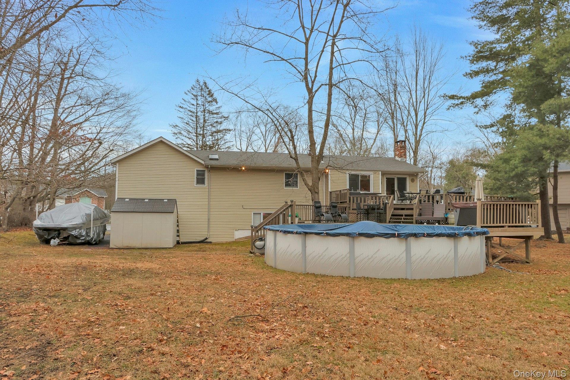 21 Mill Creek Road New City, NY 10956 - Photo 46 of 50 a view of a house with pool and a yard