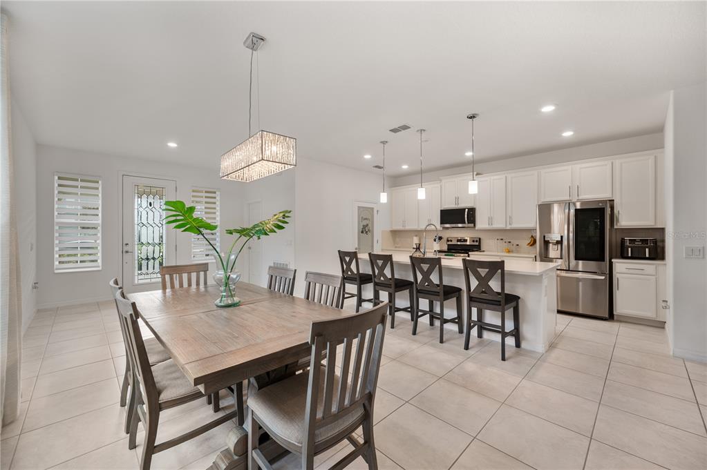 2887 Parkfield Road St. Cloud, FL 34772 - Photo 16 of 51 a view of a dining room and livingroom view