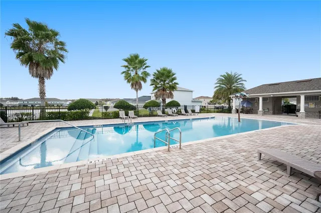 a view of outdoor space with slide and entertaining space