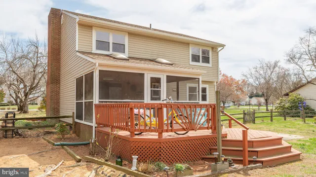 a view of a lake with a yard