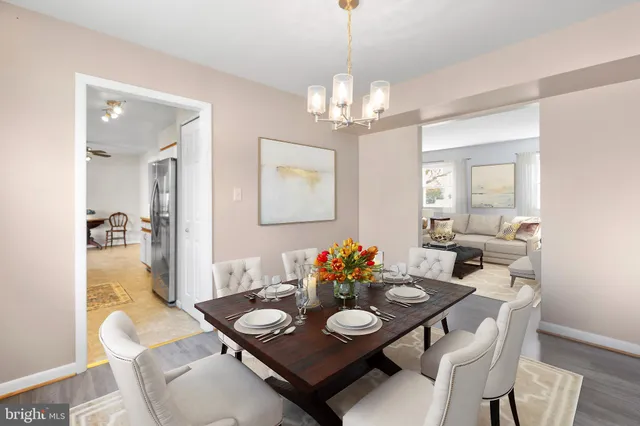 a kitchen with a stove and a microwave