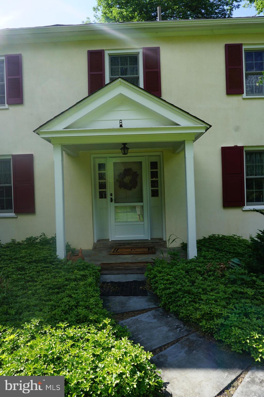 675 Cathcart Road Blue Bell, PA 19422 - Photo 20 of 28 Slate entrance pathway