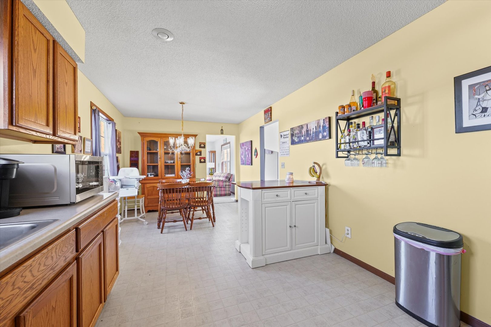 707 Country View Drive Philo, IL 61864 - Photo 11 of 28 a view of a kitchen and dining room