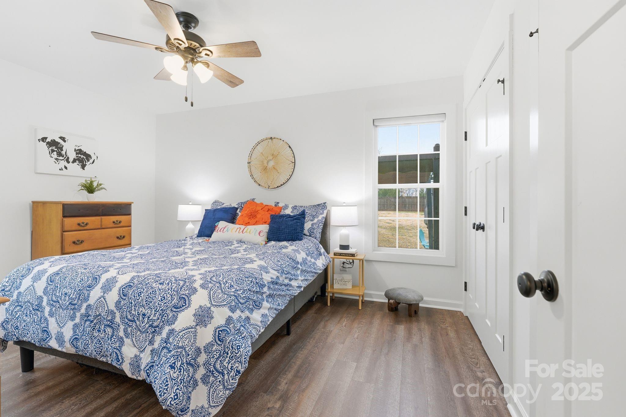 585 Stirewalt Road China Grove, NC 28023 - Photo 23 of 30 a bedroom with a bed and a window