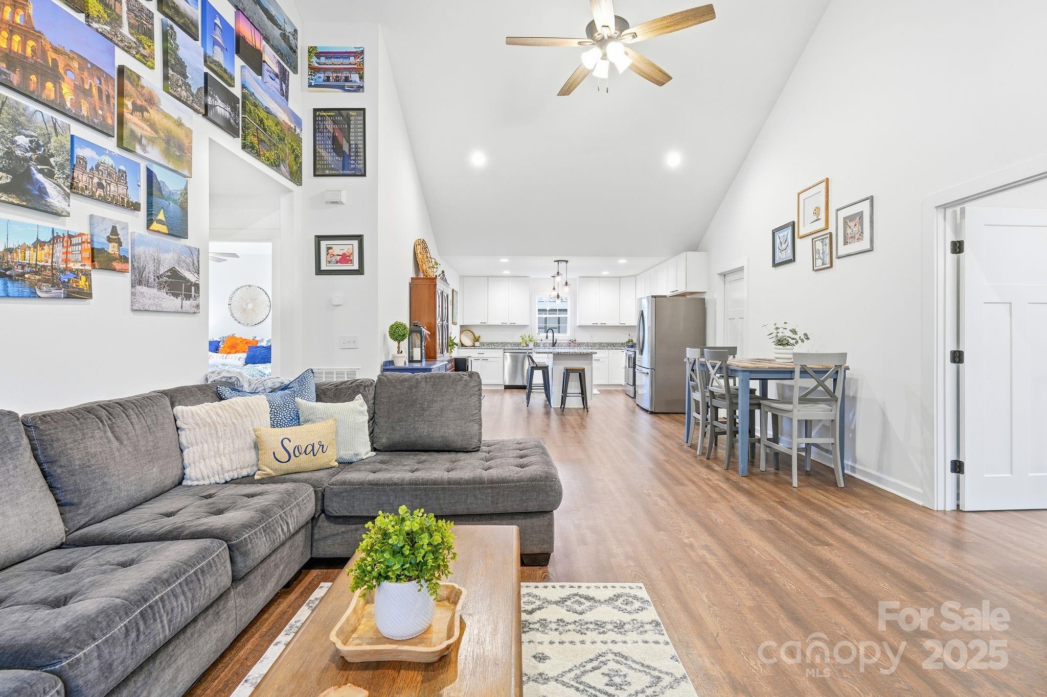 585 Stirewalt Road China Grove, NC 28023 - Photo 10 of 30 a living room with furniture and wooden floor