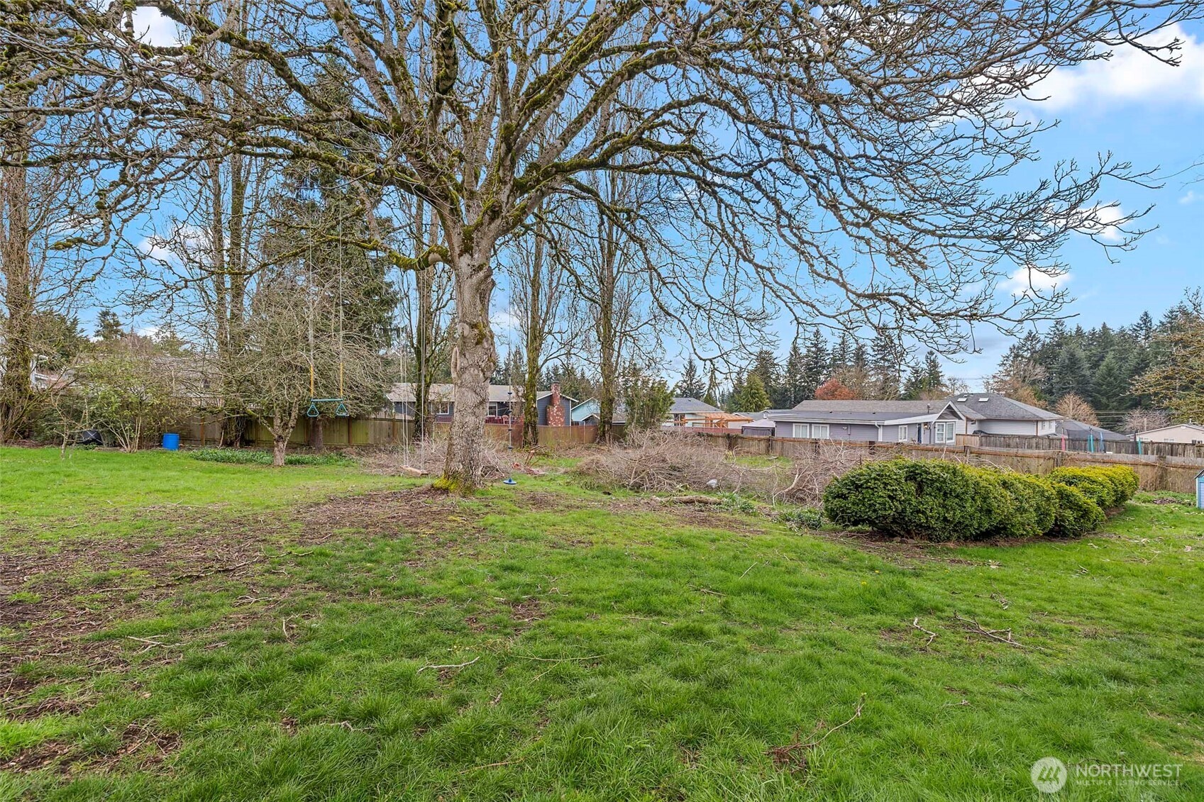 15 76th Street Southwest Everett, WA 98203 - Photo 34 of 39 a backyard of apartments with large trees