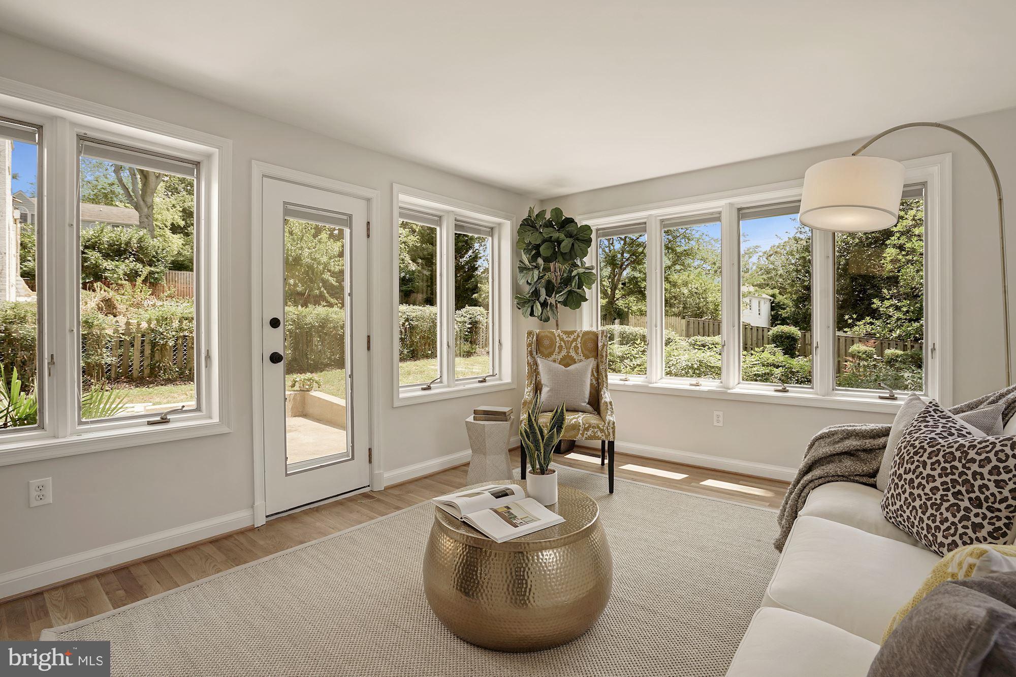 5622 Knollwood Road Bethesda, MD 20816 - Photo 6 of 37 Windows Surround with Patio Access