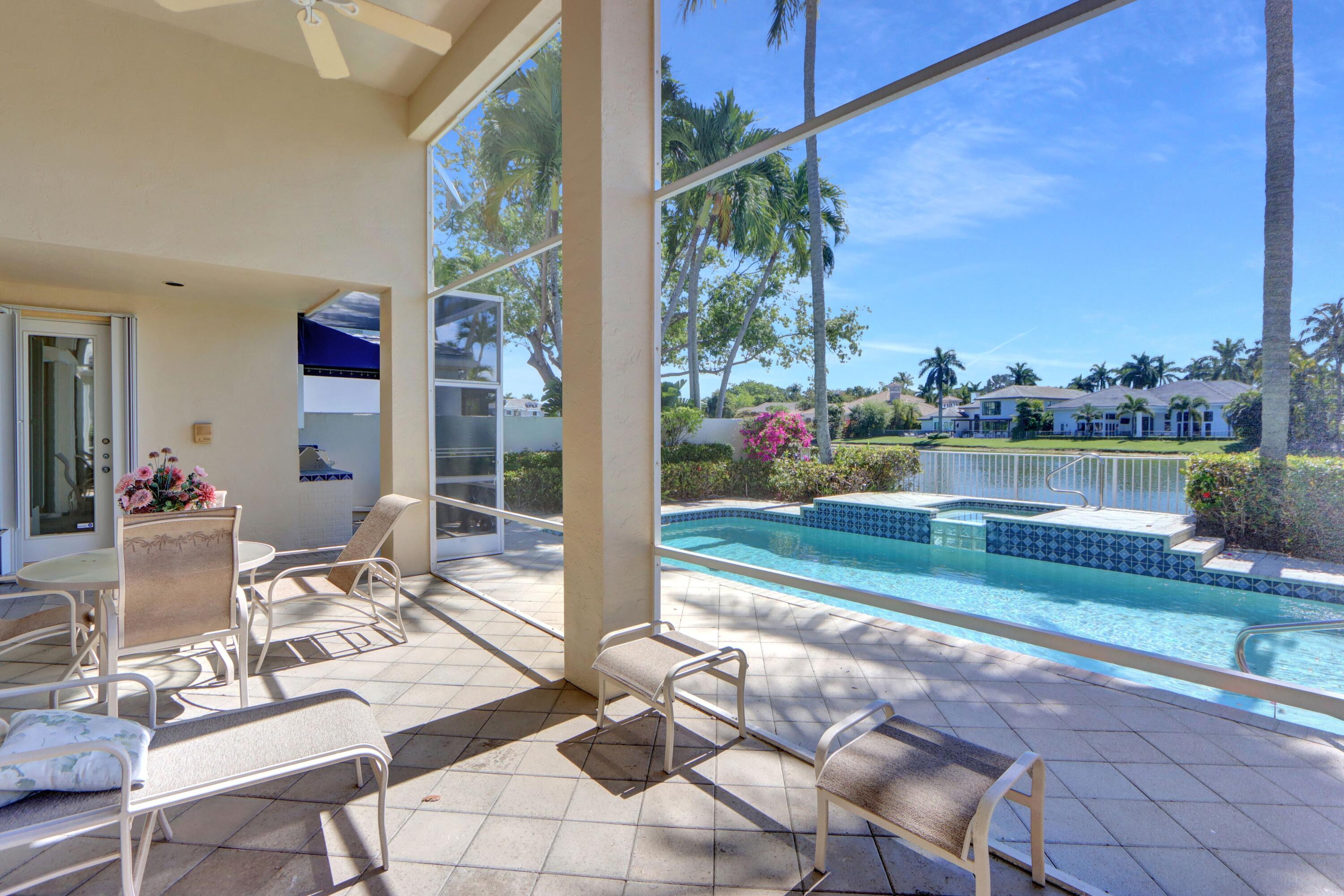 3510 Northwest Clubside Circle Boca Raton, FL 33496 - Photo 22 of 41 Screened Patio