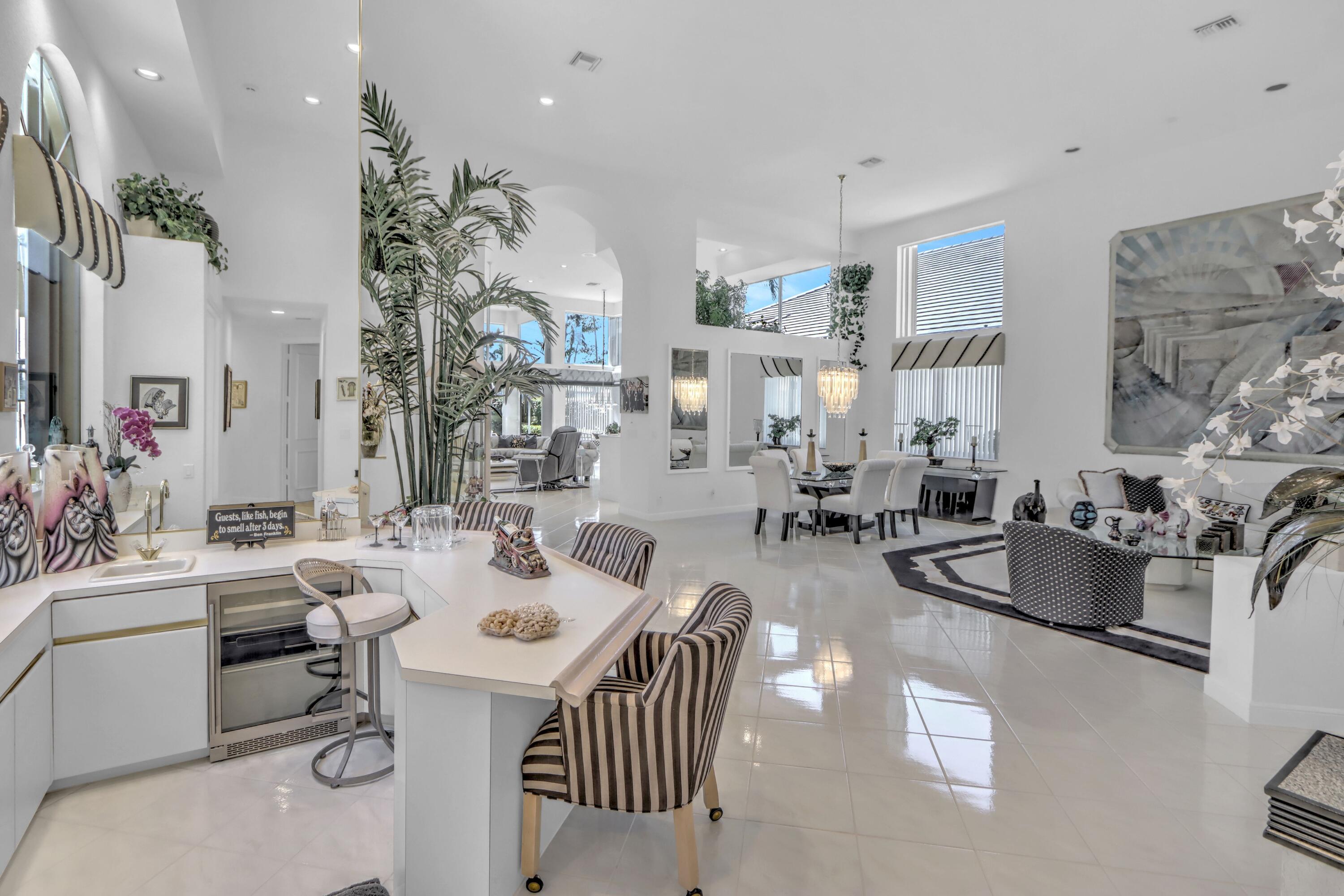3510 Northwest Clubside Circle Boca Raton, FL 33496 - Photo 5 of 41 Bar-Living - Dining
