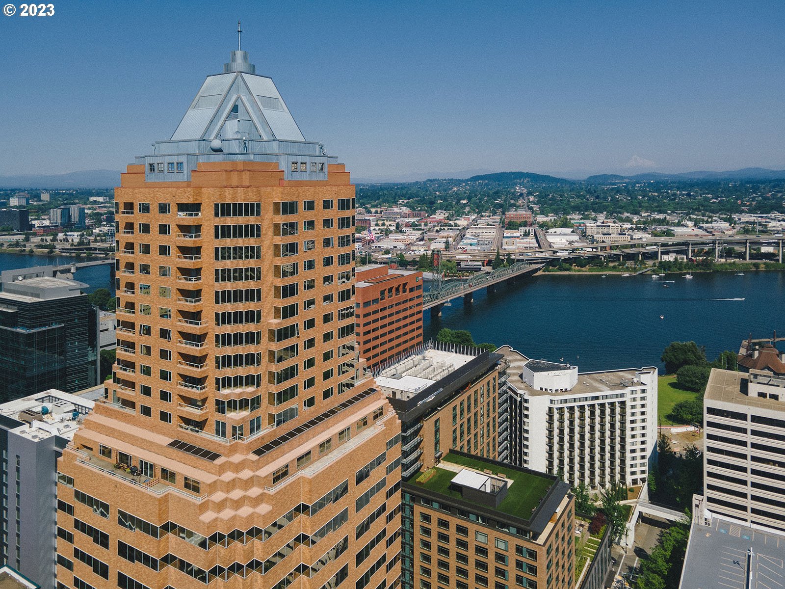 1414 Southwest 3rd Avenue, Unit 2502 Portland, OR 97201 - Photo 39 of 41 a picture of city view with balcony