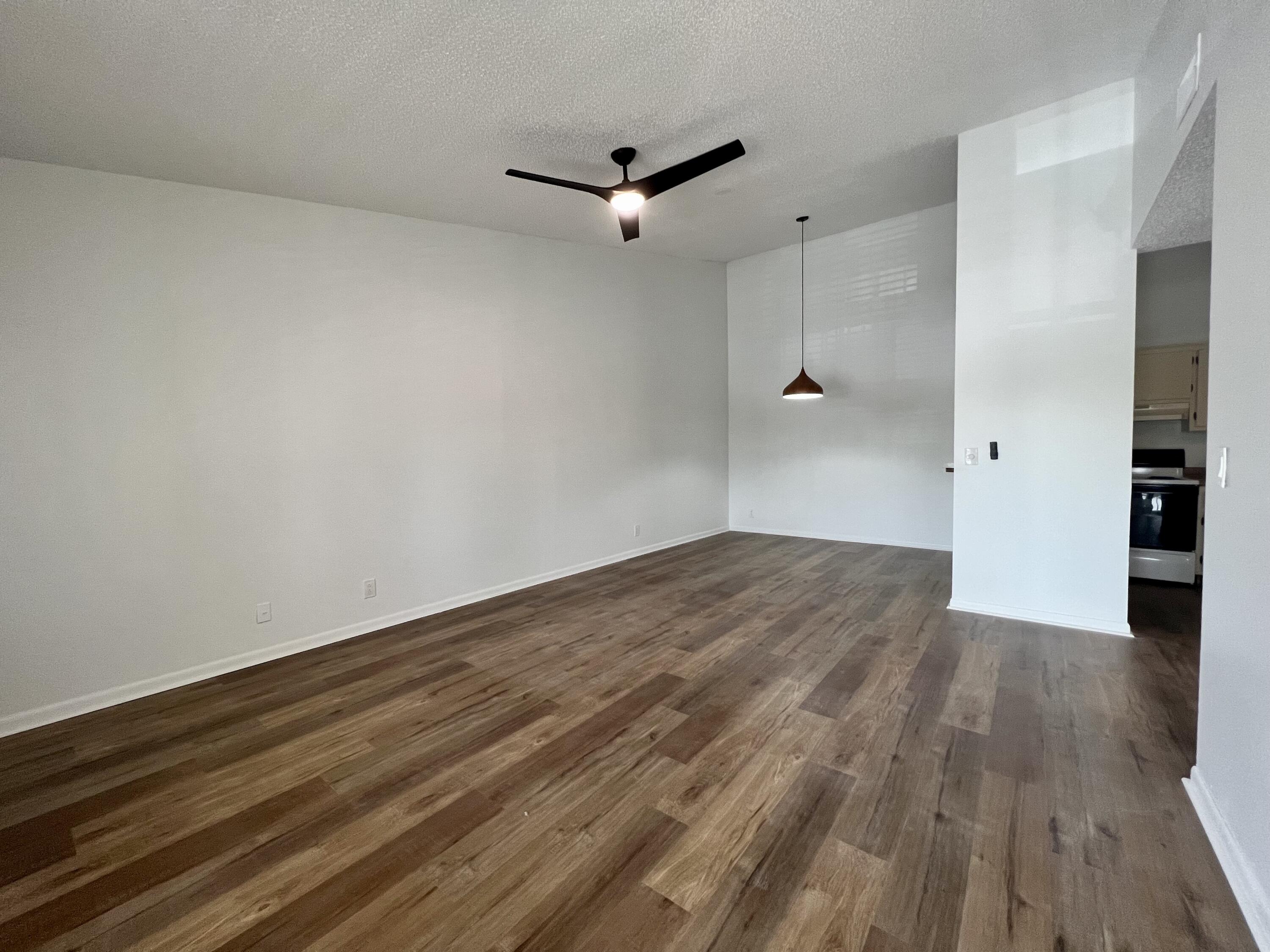 wooden floor in an empty room