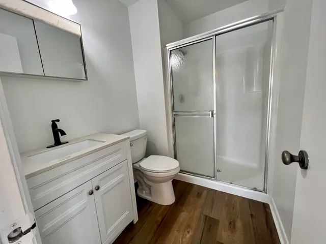 a bathroom with a sink and a toilet