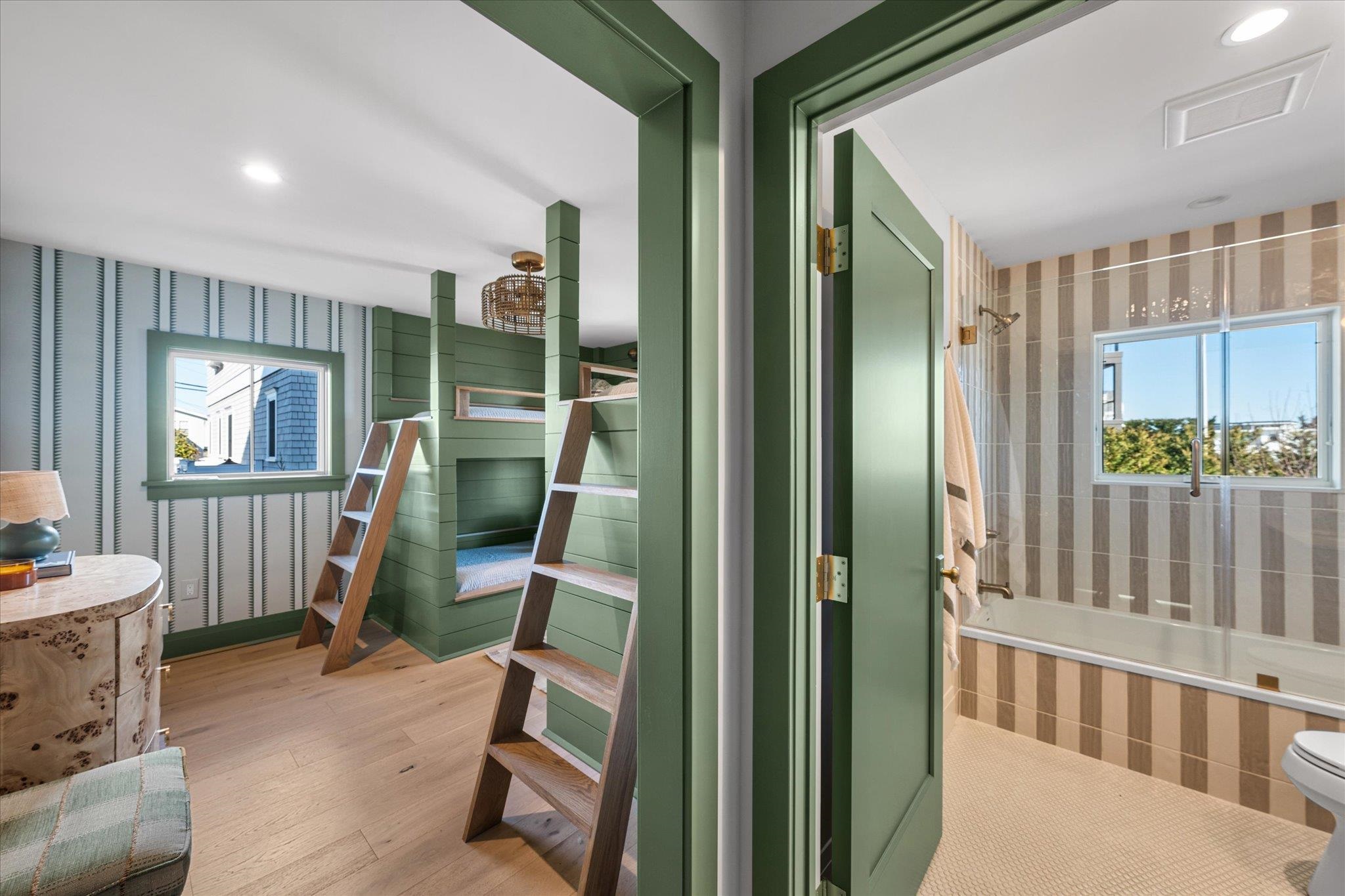 4277 5th Avenue Avalon, NJ 08202 - Photo 37 of 48 a view of a hallway with workspace