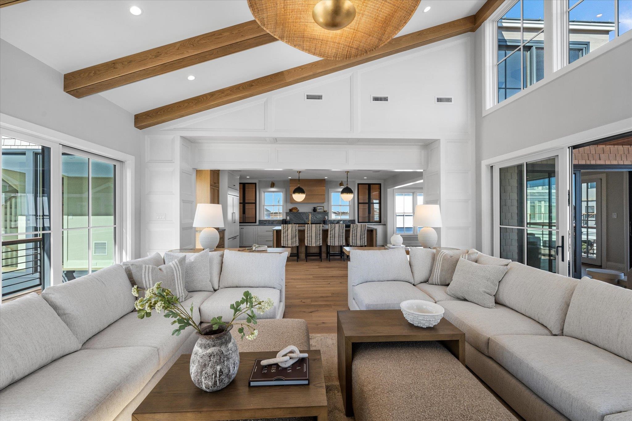 4277 5th Avenue Avalon, NJ 08202 - Photo 7 of 48 a living room with furniture and a large window