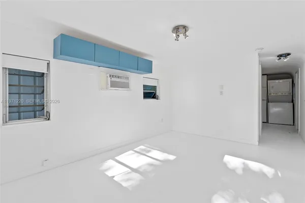 a view of empty room