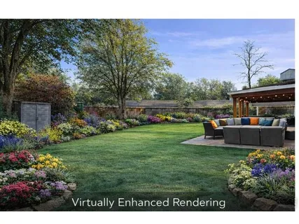a house view with a swimming pool