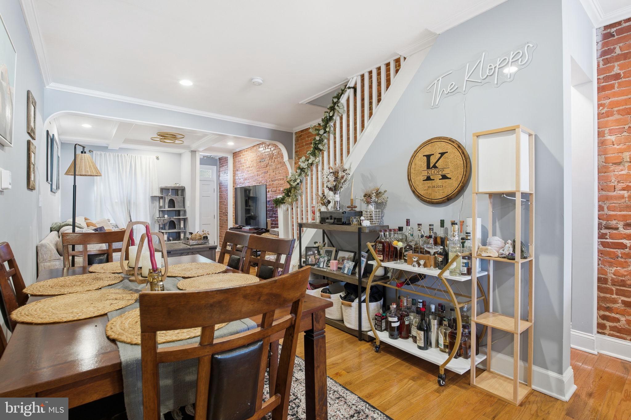 236 South Clinton Street Baltimore, MD 21224 - Photo 12 of 34 a view of a dining room and livingroom view