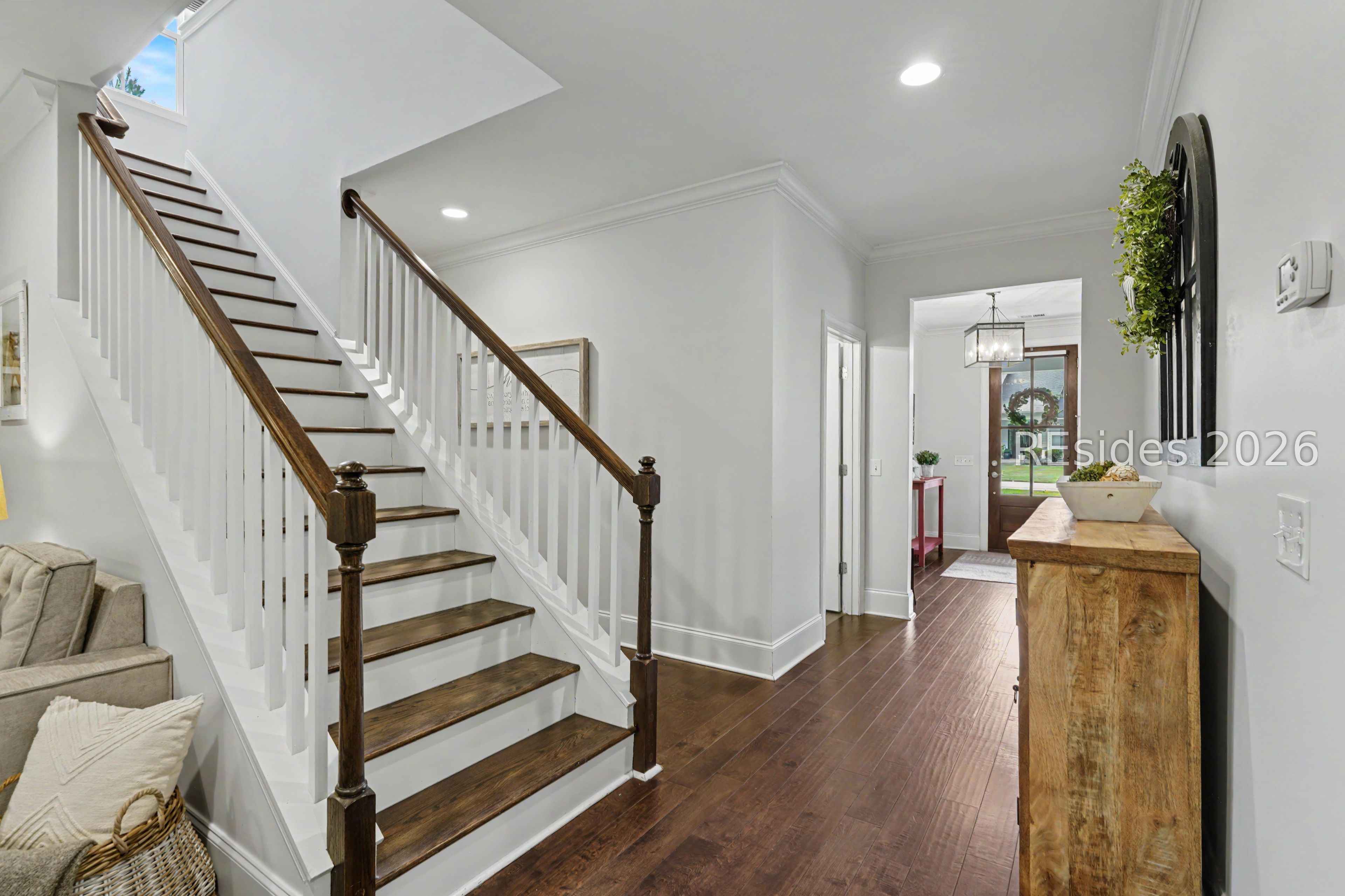 91 Daffodil Farm Road Bluffton, SC 29910 - Photo 24 of 45 Staircase with wood treads
