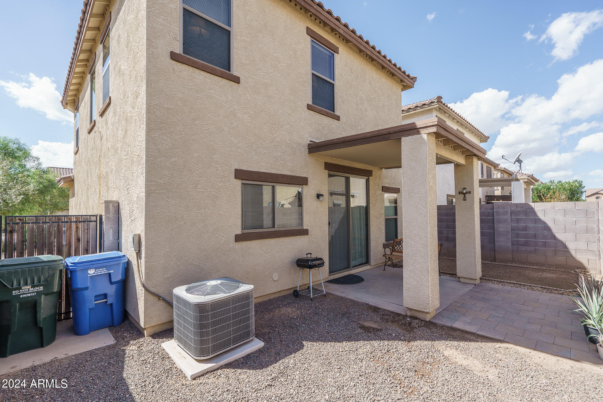 6414 West Harwell Road Laveen, AZ 85339 - Photo 17 of 24 17) BACK OF HOME