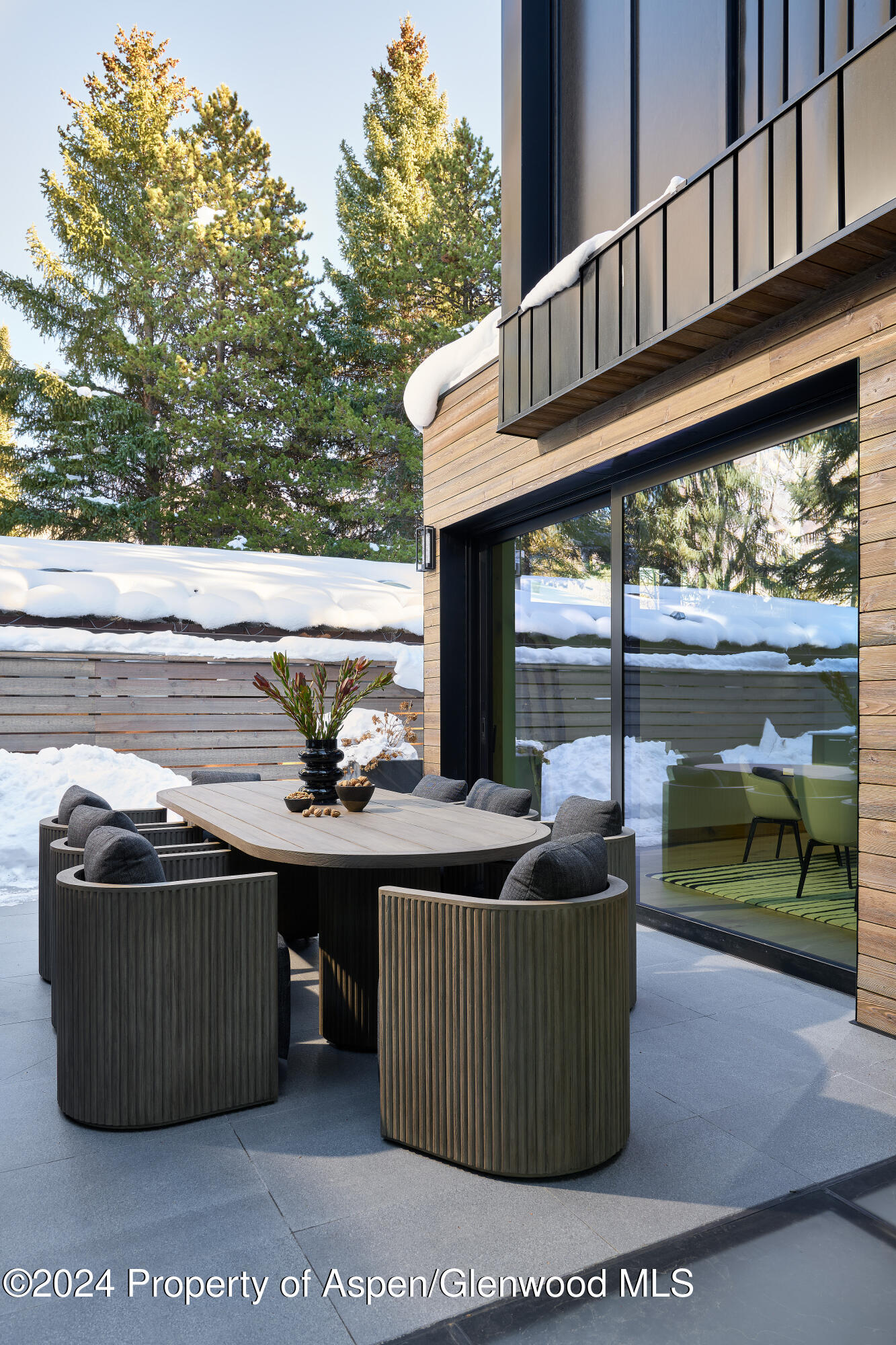 411 Pearl Court Aspen, CO 81611 - Photo 13 of 45 a view of outdoor space with seating area and furniture