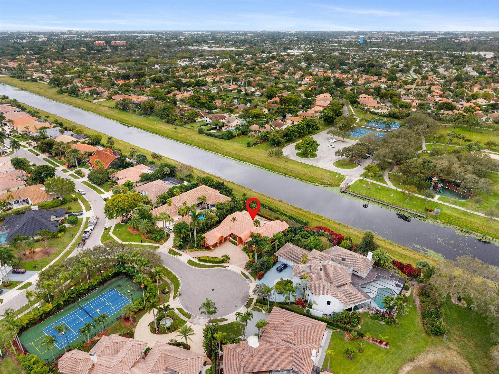 7276 Sidonia Court Boca Raton, FL 33433 - Photo 58 of 60 Aerial