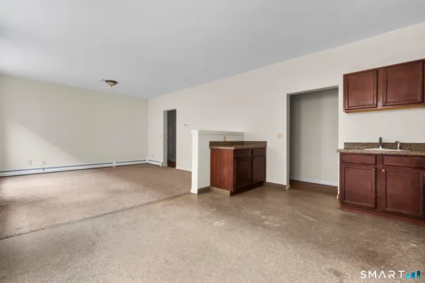 a view of wooden floor