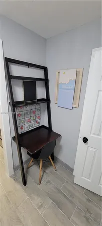 a bathroom with a stove