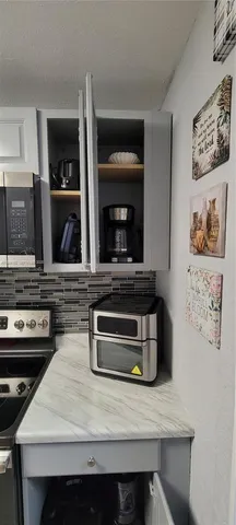 a close view of stove