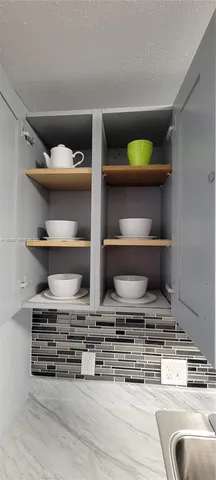 a view of empty room