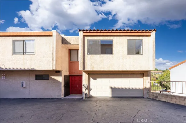 a view of building with stairs