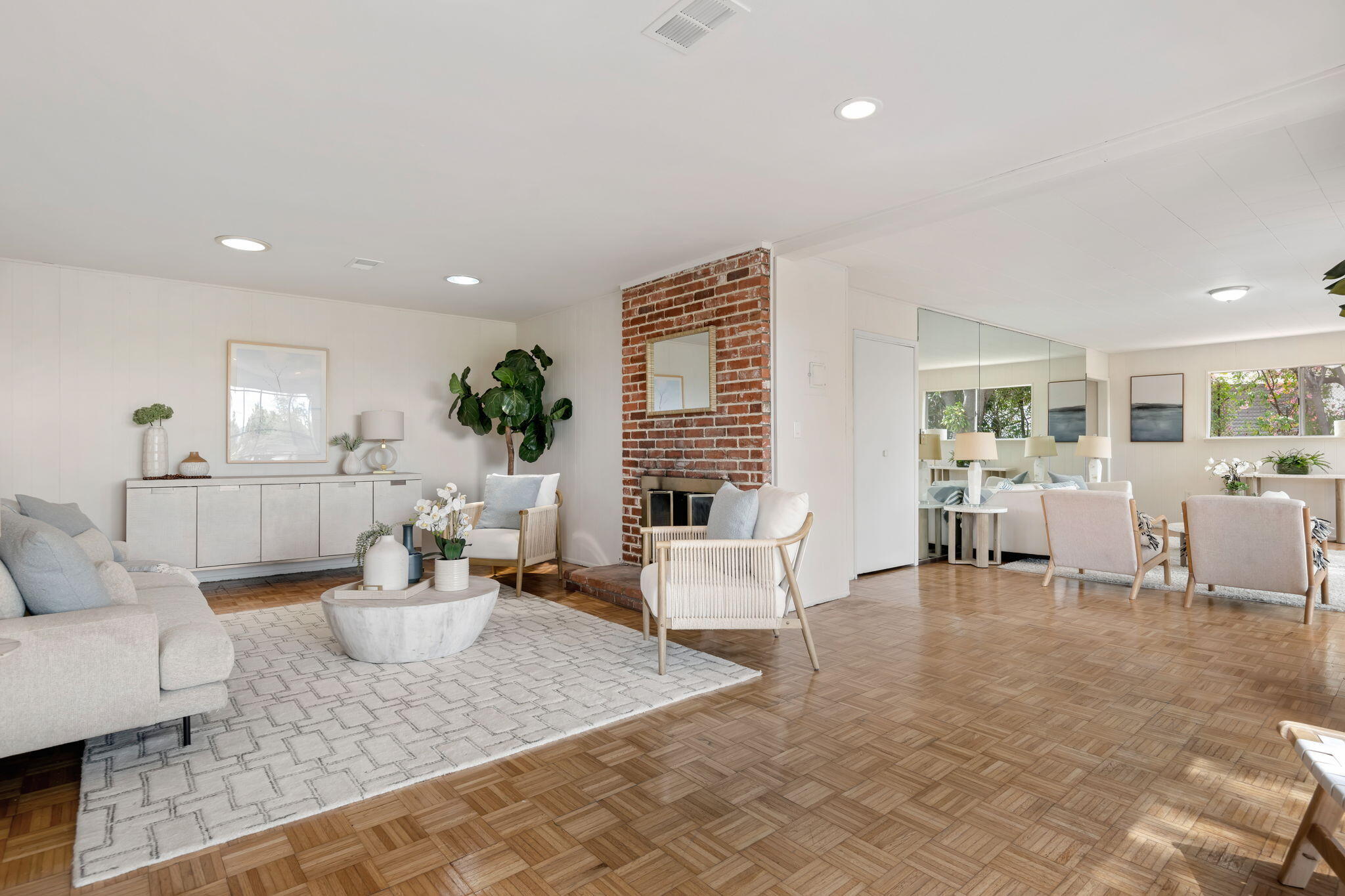 3855 Foothill Road Santa Barbara, CA 93110 - Photo 14 of 39 a living room with furniture and a table