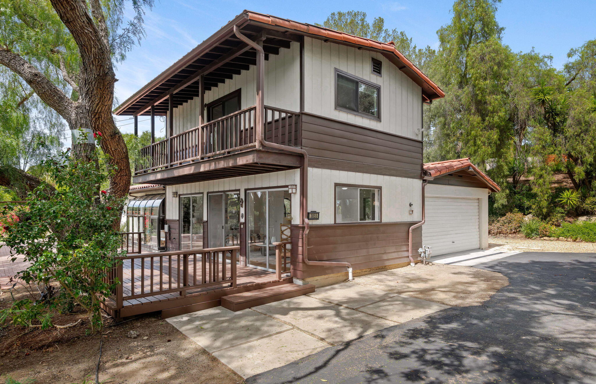 3855 Foothill Road Santa Barbara, CA 93110 - Photo 5 of 39 a front view of a house with a yard
