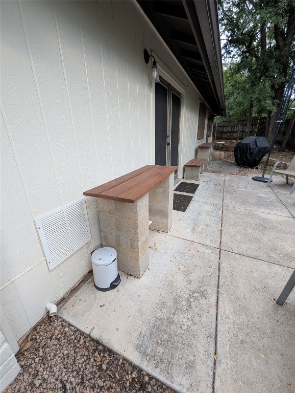 2203 Western Trails Boulevard, Unit B Austin, TX 78745 - Photo 23 of 33 a bathroom with a sink and a mirror