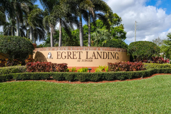282 Flamingo Point South Jupiter, FL 33458 - Photo 1 of 1 Egret Landing Sign