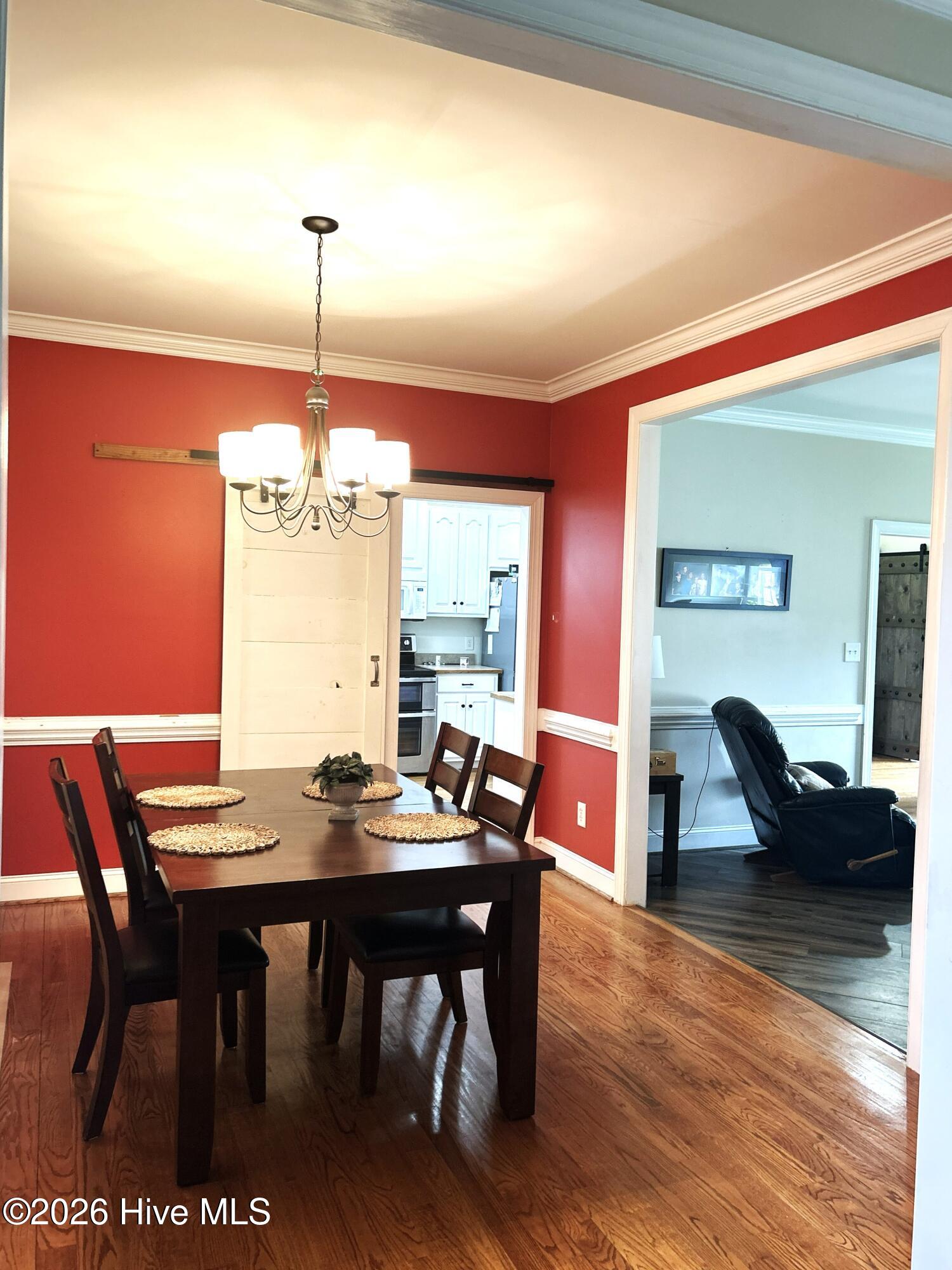 10682 Christian Road Wilson, NC 27896 - Photo 11 of 37 Dining room view from front foyer