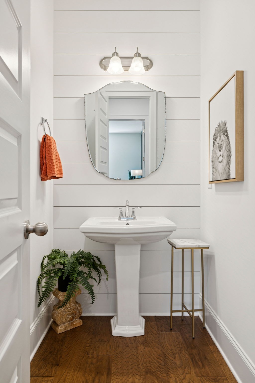 7143 Neills Branch Drive College Grove, TN 37046 - Photo 13 of 74 a bathroom with a sink and a mirror