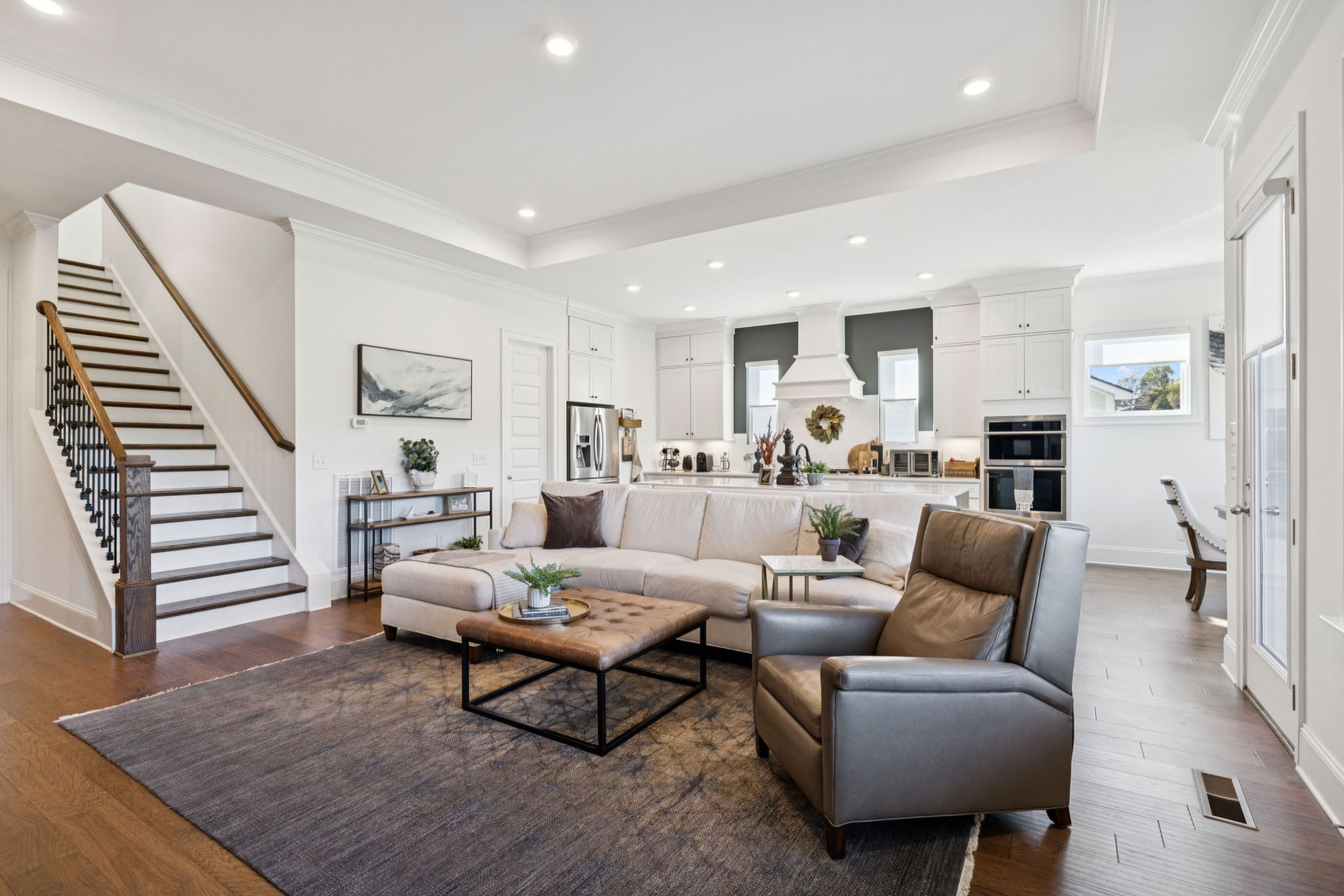 7143 Neills Branch Drive College Grove, TN 37046 - Photo 18 of 74 a living room with furniture wooden floor and a piano