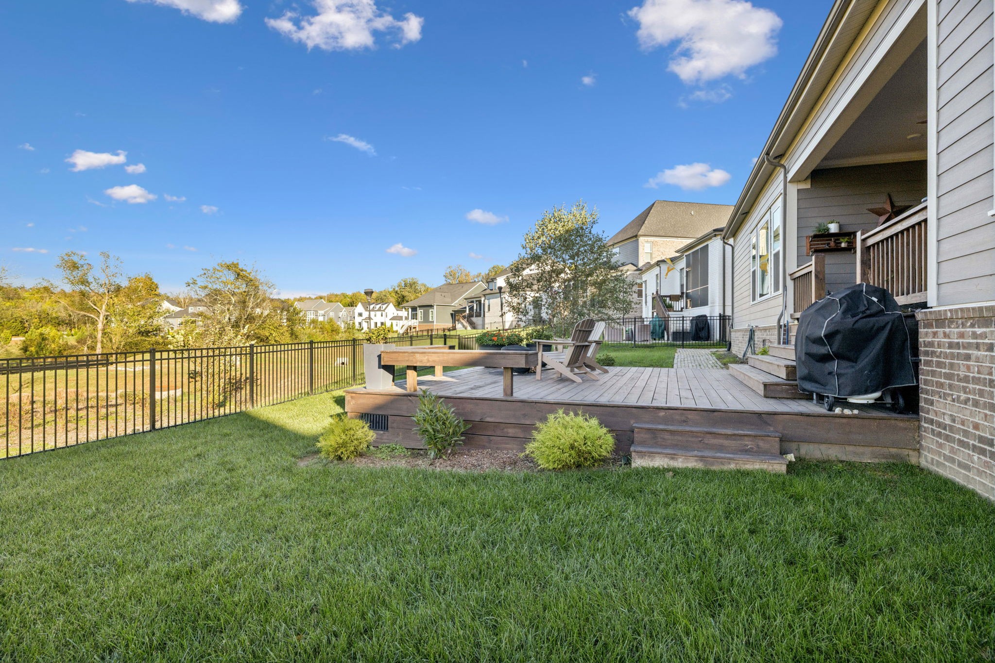 7143 Neills Branch Drive College Grove, TN 37046 - Photo 71 of 74 a garden view with a sitting space