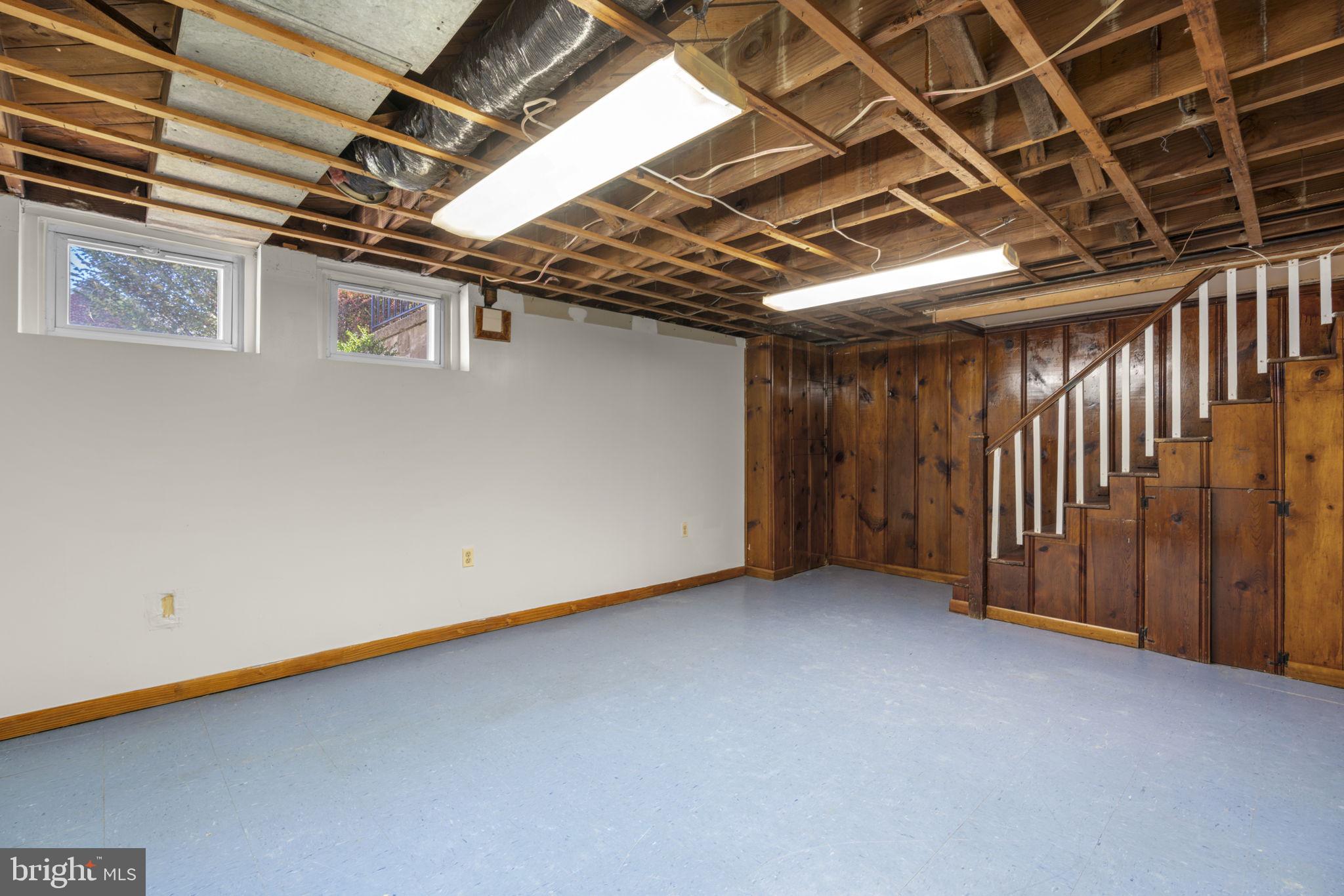 416 Stratford Road Baltimore, MD 21228 - Photo 22 of 44 Partially finished basement - ready to customize!