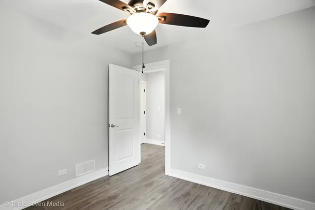 wooden floor in an empty room