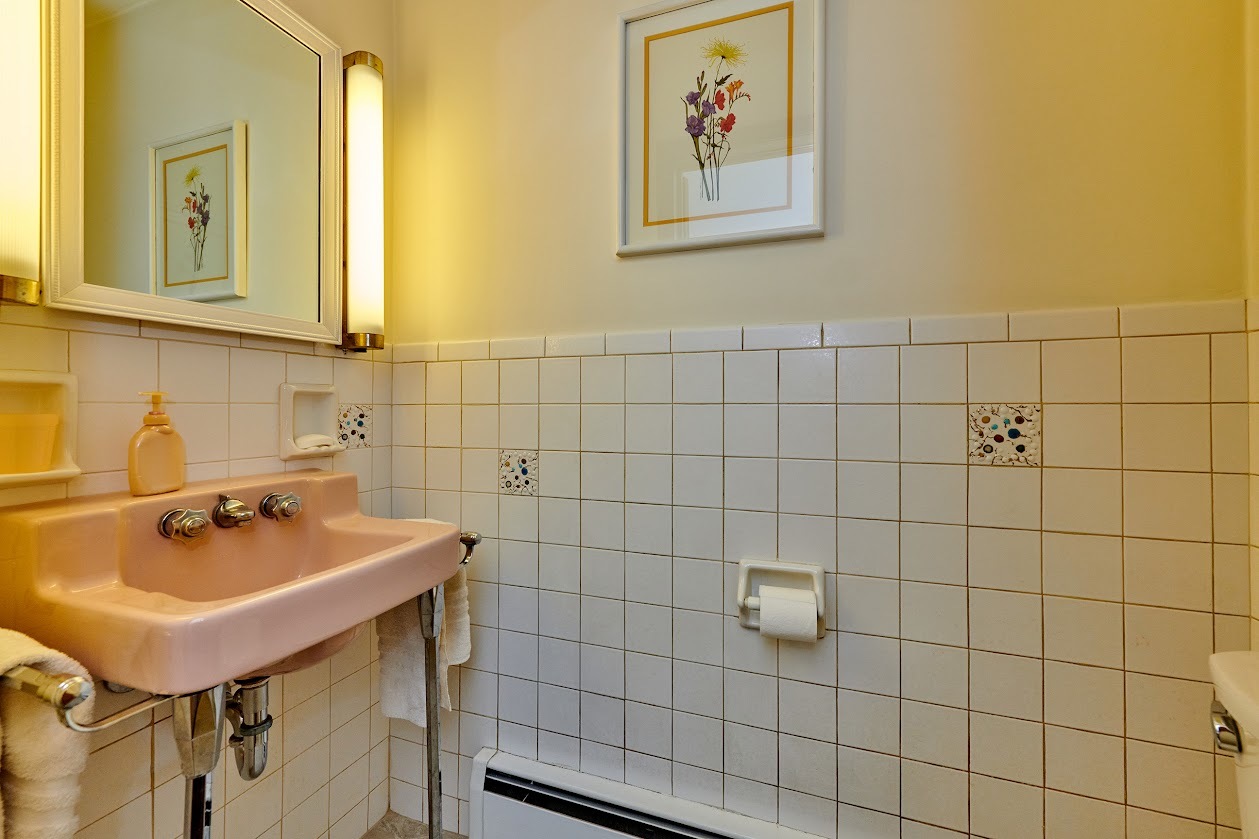 1859 Prairie Avenue Park Ridge, IL 60068 - Photo 6 of 27 a bathroom with a sink and a mirror