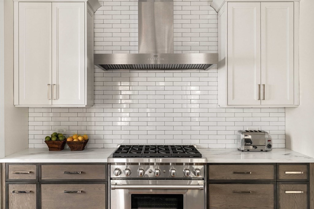 39 Meacham Road, Unit 39 Somerville, MA 02144 - Photo 9 of 40 a kitchen with granite countertop cabinets stove and sink