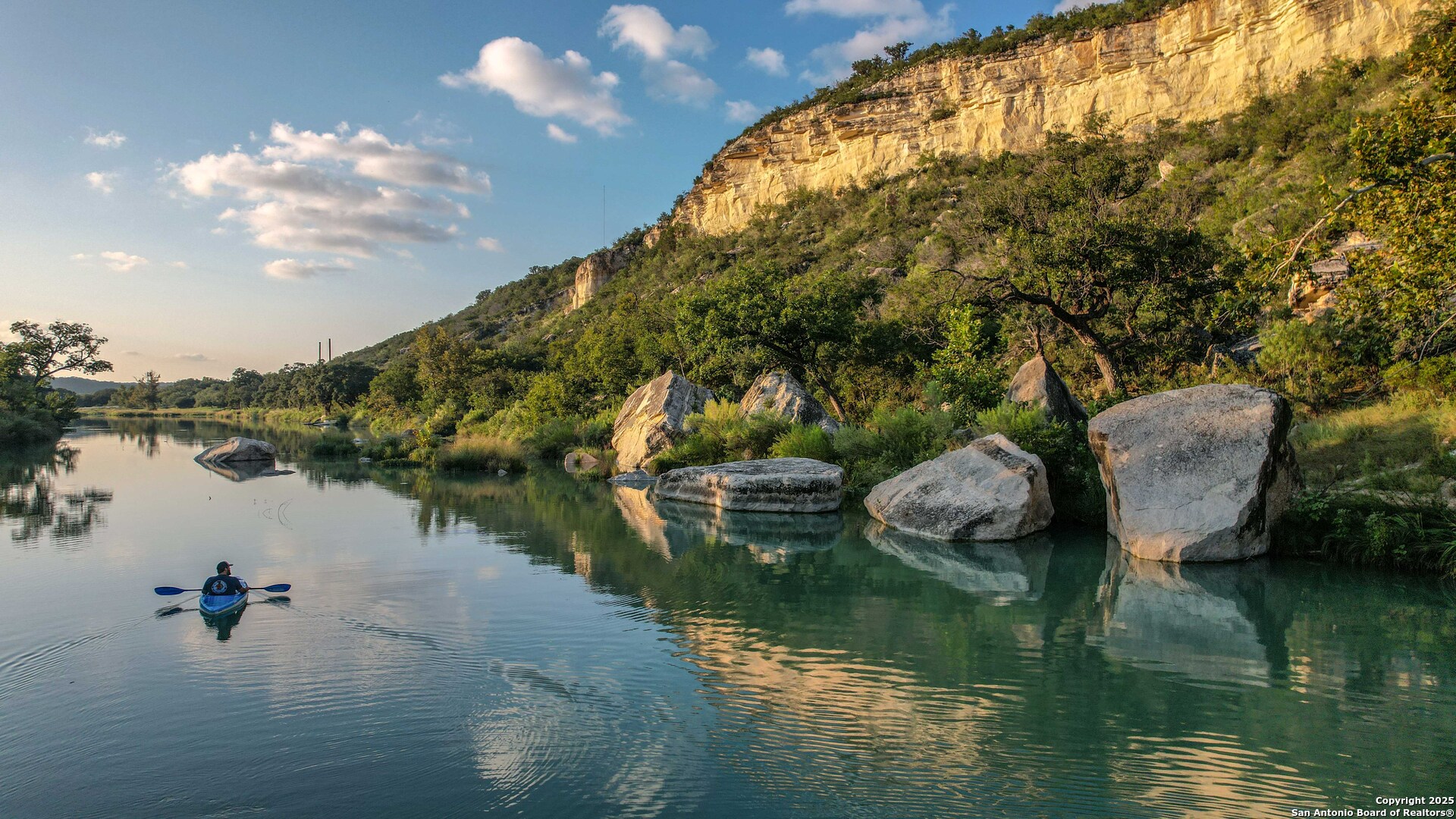 Tbd Fm 2169 Junction, TX 76849 - Photo 13 of 89 a view of a lake with a yard