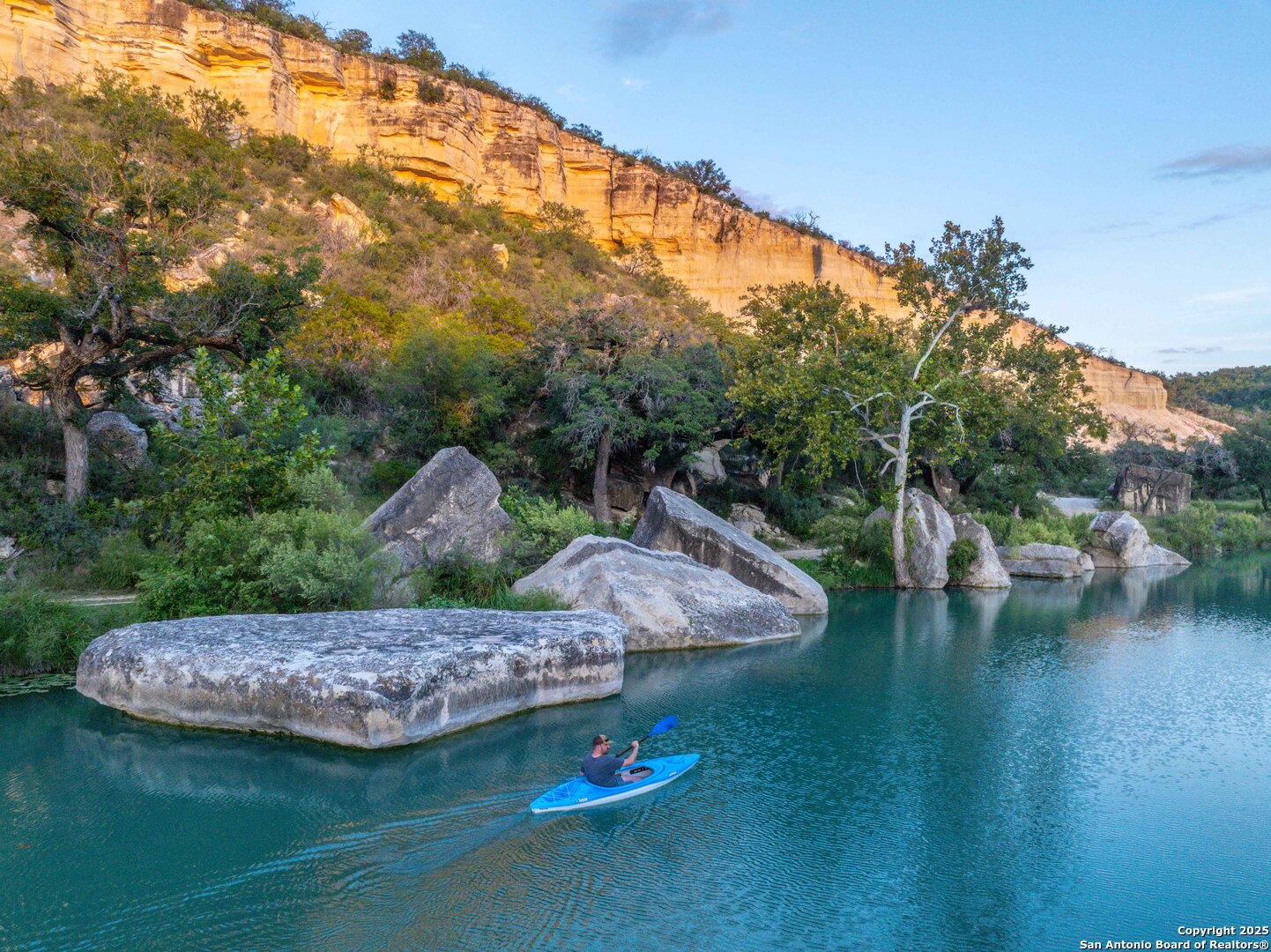 Tbd Fm 2169 Junction, TX 76849 - Photo 14 of 89 a view of a lake with a mountain