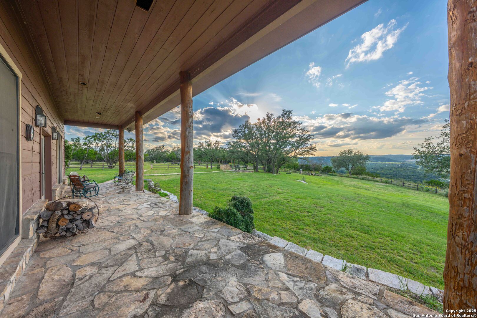 Tbd Fm 2169 Junction, TX 76849 - Photo 28 of 89 a view of a porch with furniture and garden