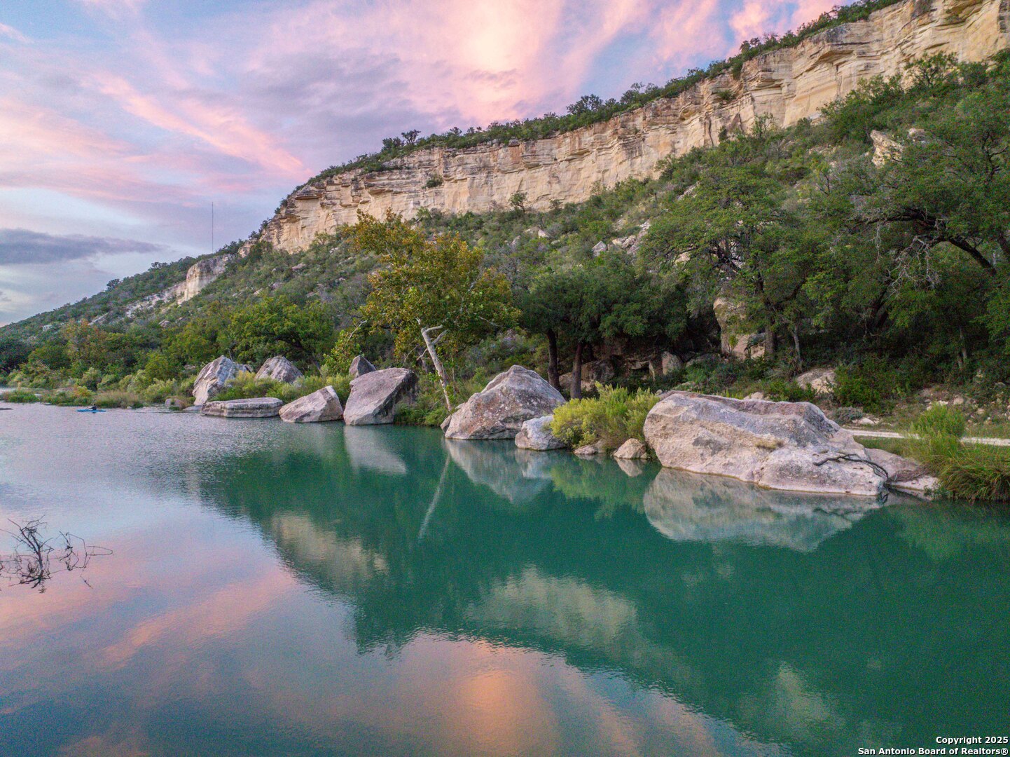 Tbd Fm 2169 Junction, TX 76849 - Photo 60 of 89 a view of a lake with a yard